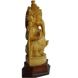 Balmuri Ganesha Wooden Statue