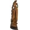 Lord krishna Wooden Statue