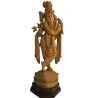 krishna Wooden Statue